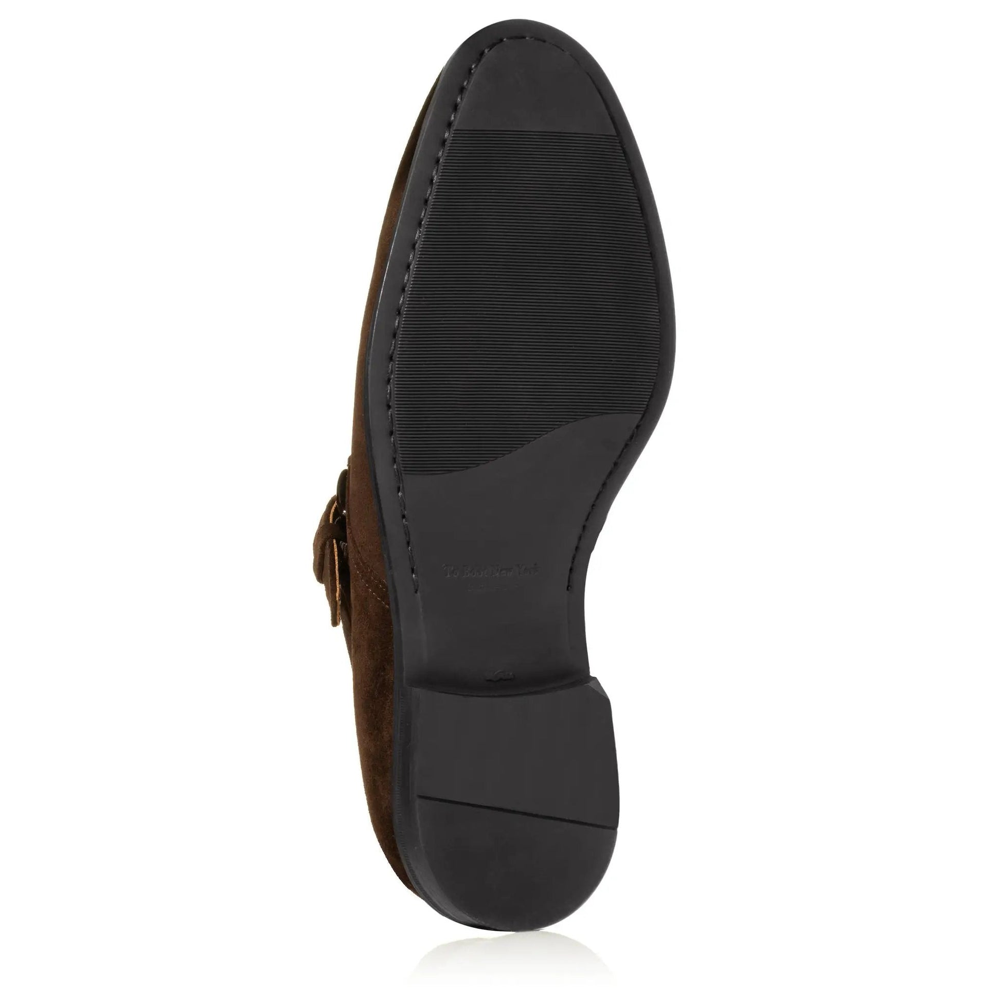 Dom Brown Suede Monkstrap - To Boot New York