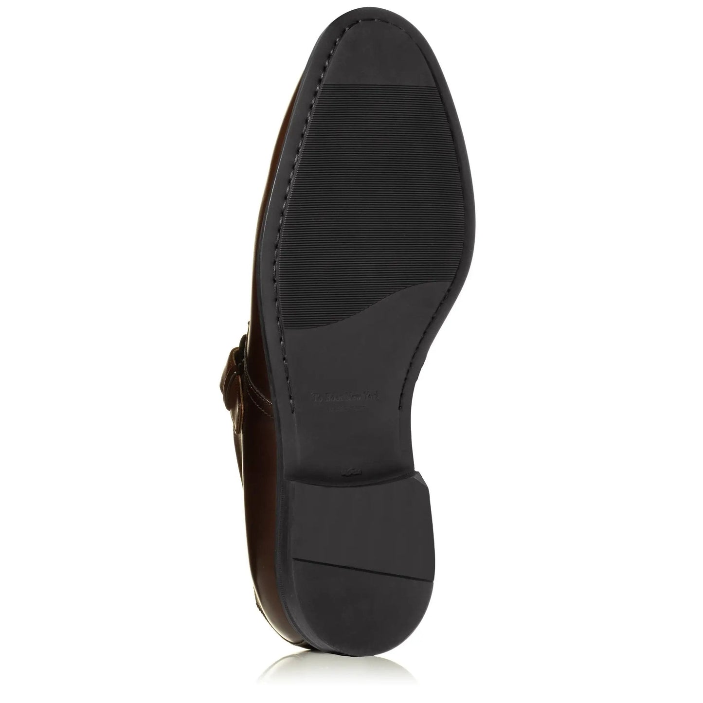 Dom Burnished Brown Calf Leather Monkstrap - To Boot New York
