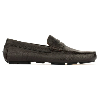 Ashbery Dark Brown Driving Shoe - To Boot New York