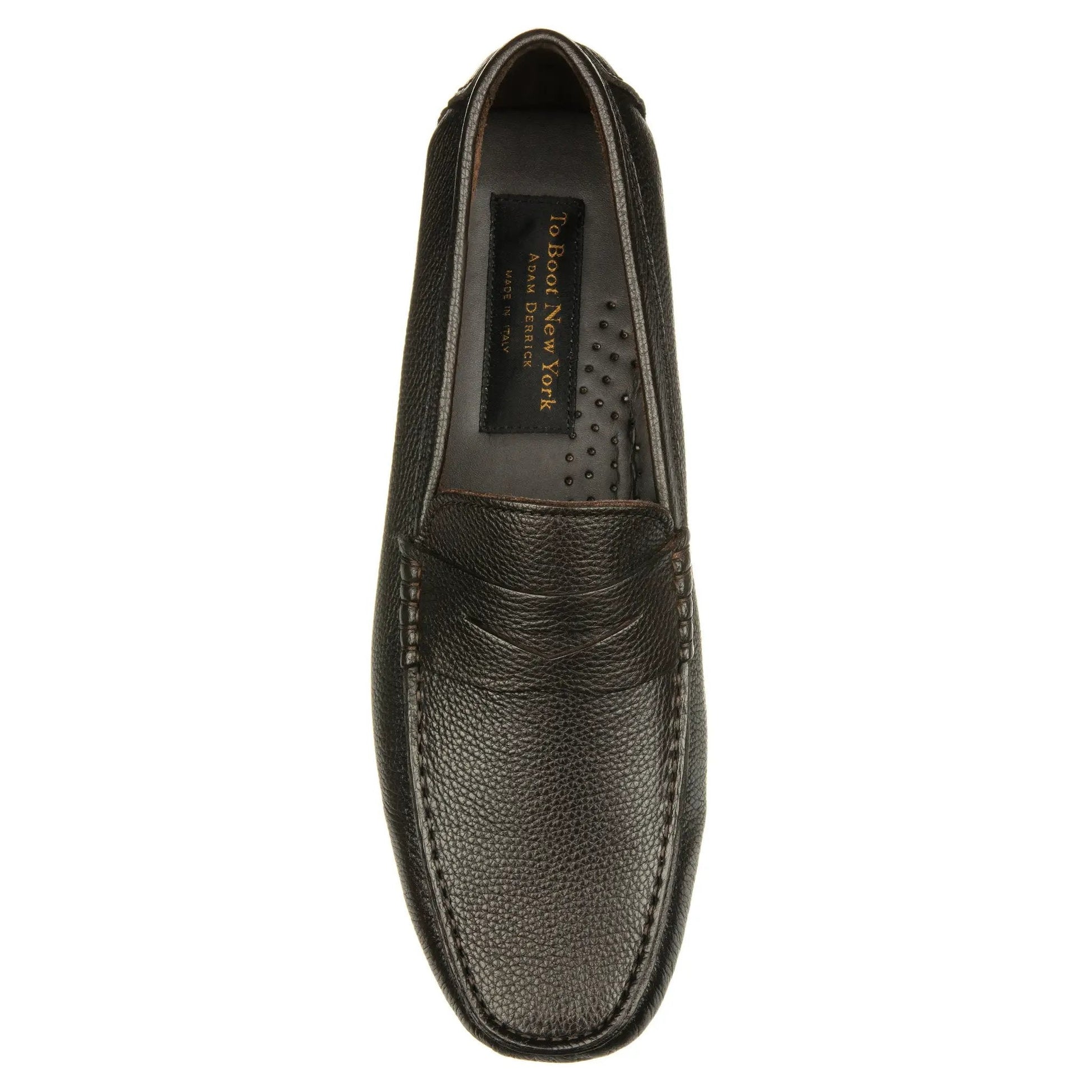 Ashbery Dark Brown Driving Shoe - To Boot New York
