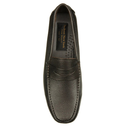 Ashbery Dark Brown Driving Shoe - To Boot New York