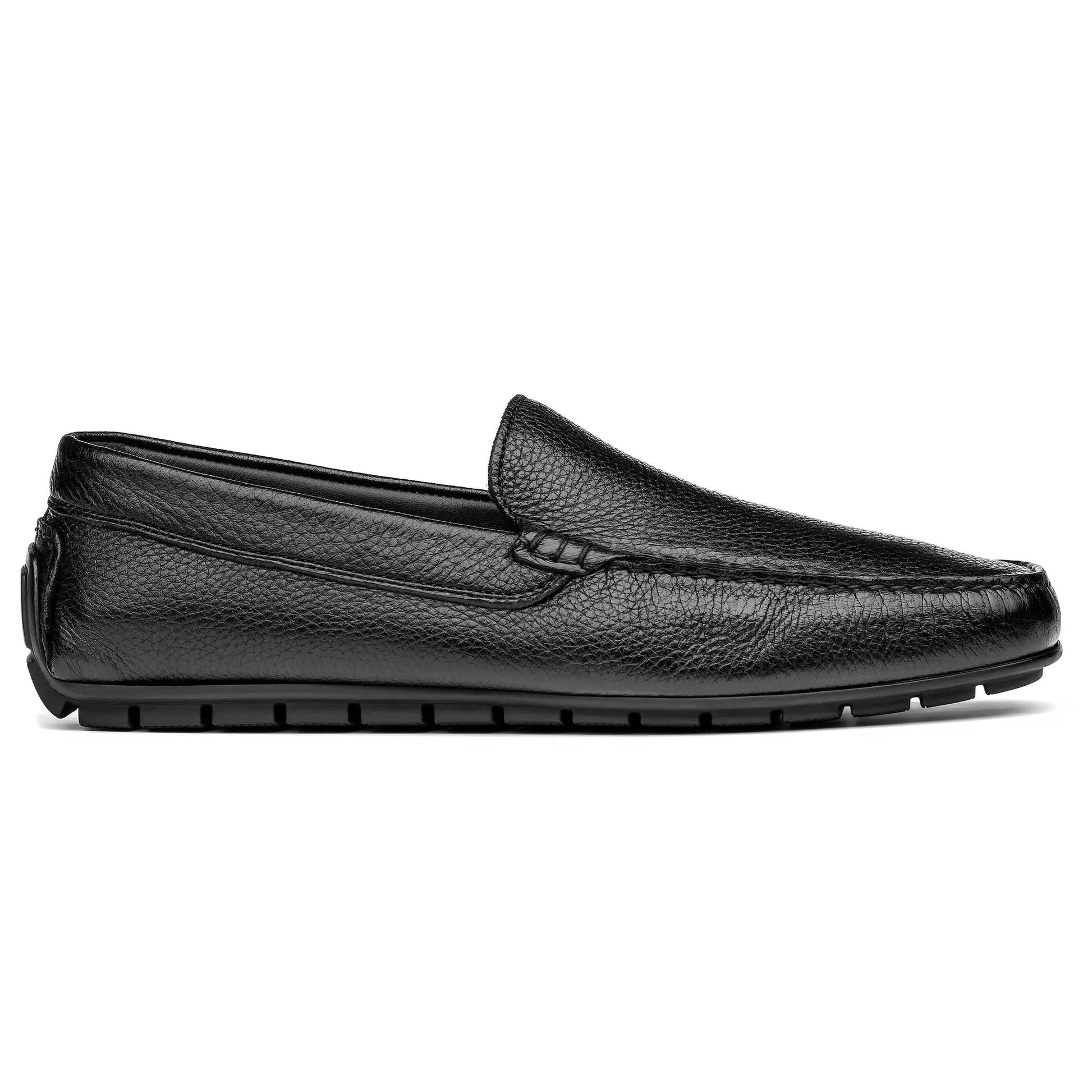 Key Largo Black Deerskin Driving Shoe - To Boot New York