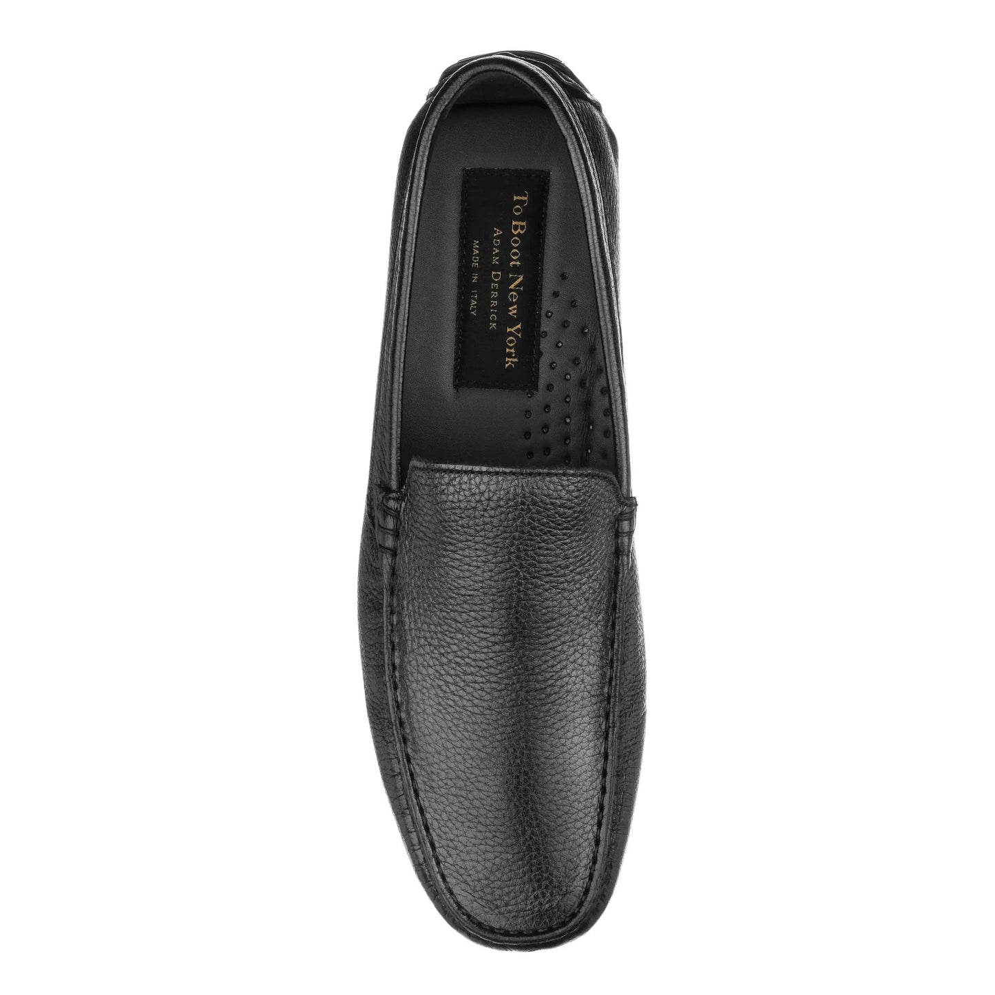 Key Largo Black Deerskin Driving Shoe - To Boot New York