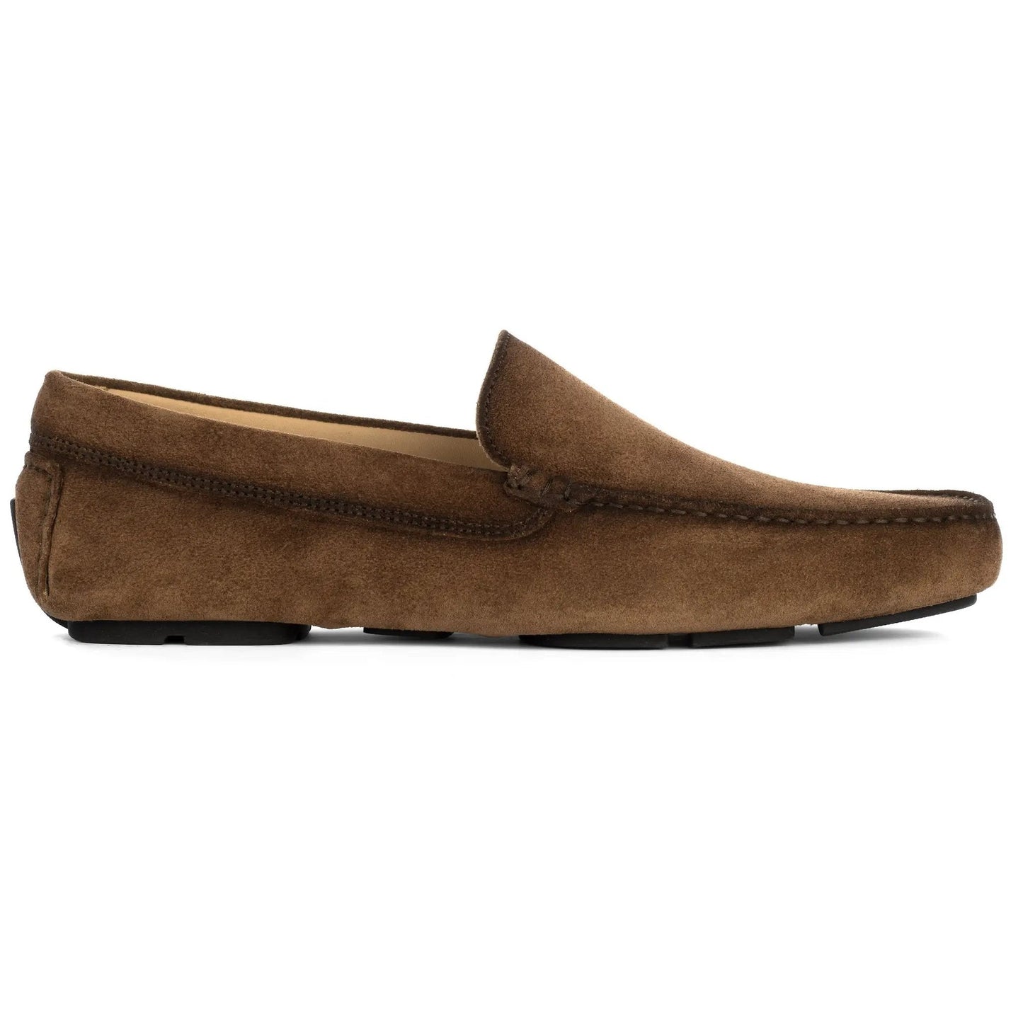 Marin Brown Suede Venetian Driving Shoe - To Boot New York