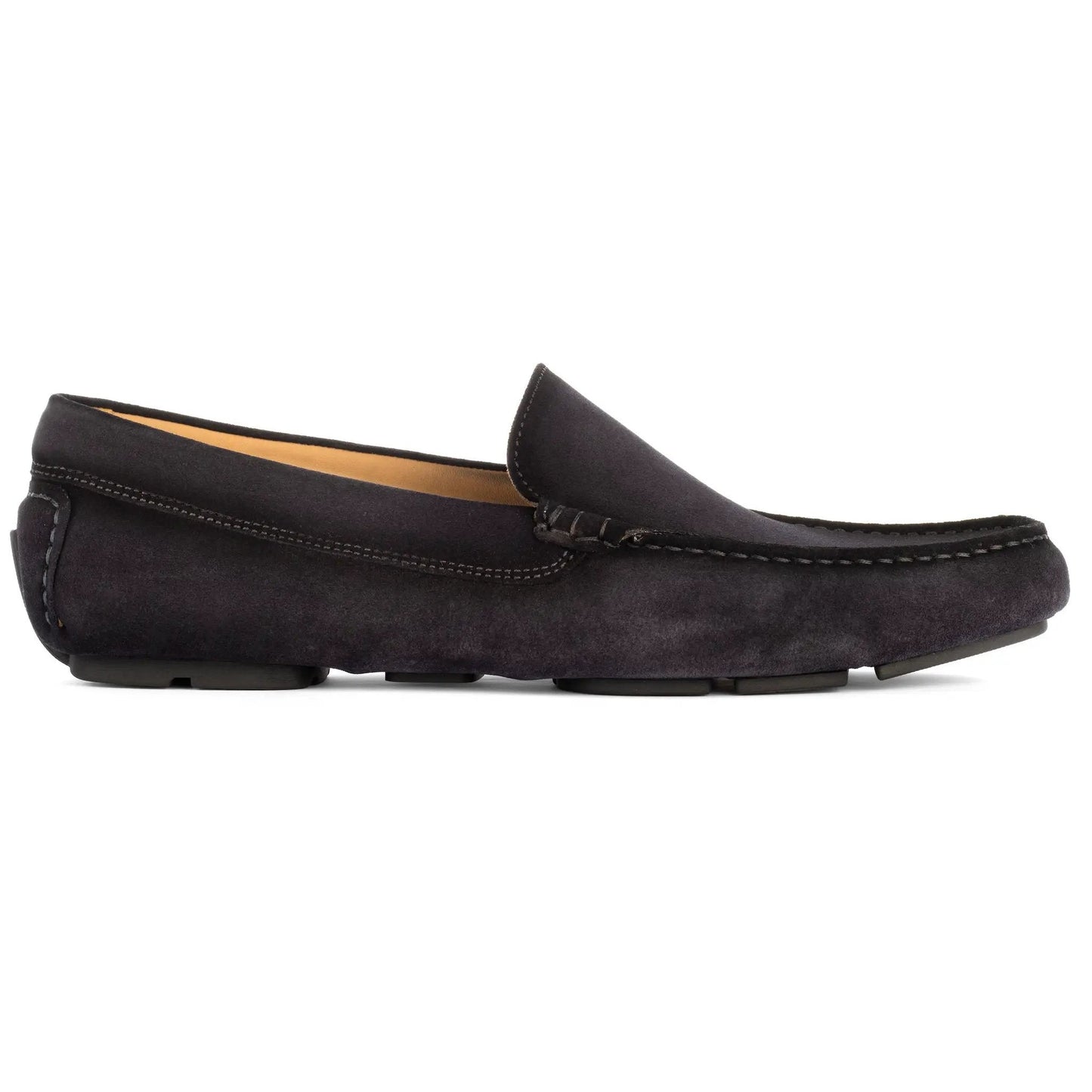 Marin Navy Blue Suede Venetian Driving Shoe - To Boot New York