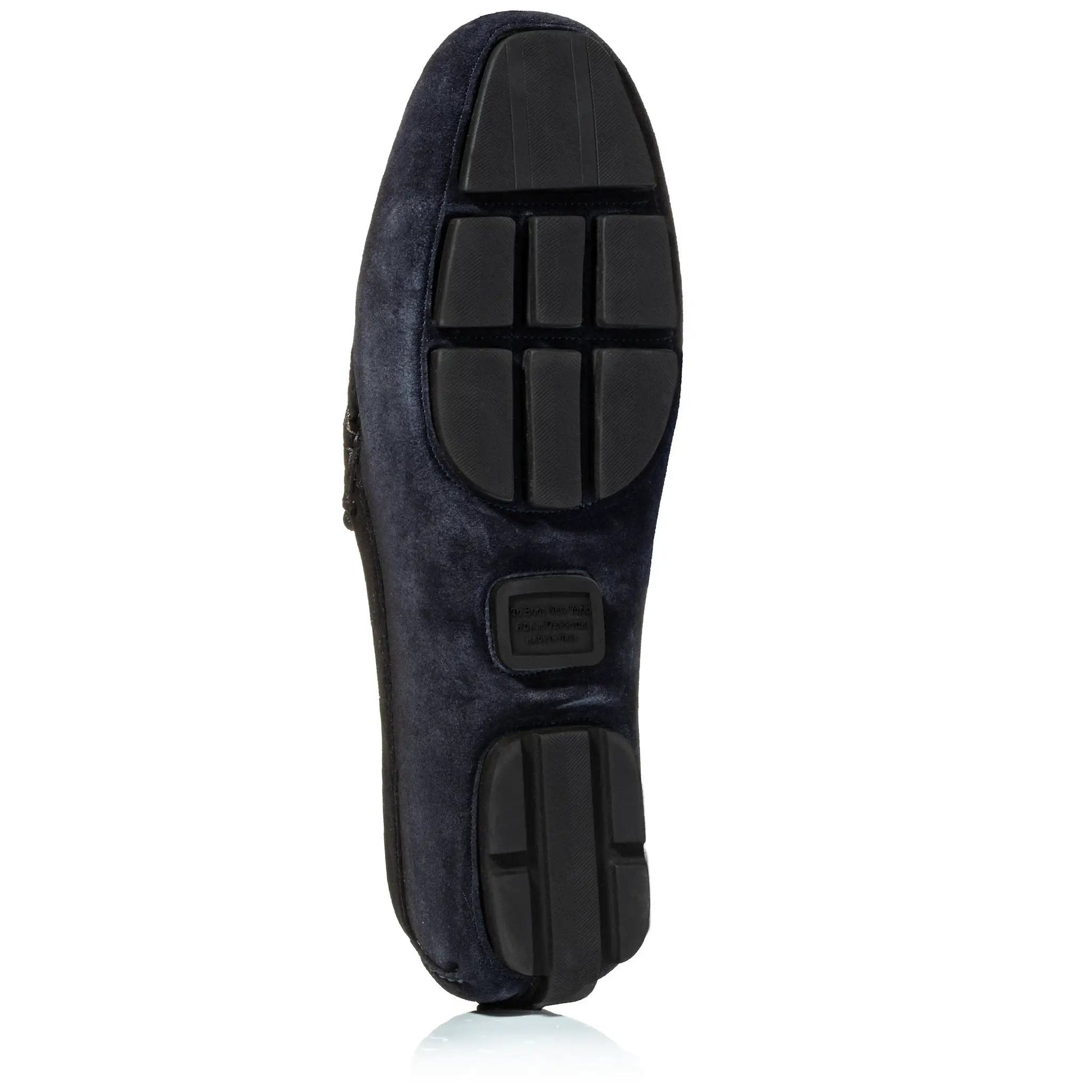 Marin Navy Blue Suede Venetian Driving Shoe - To Boot New York