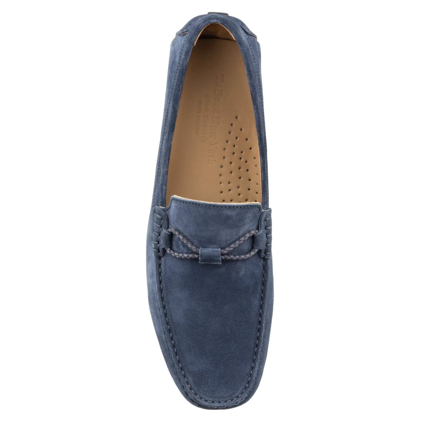 Marlin Blue Suede Driving Shoe - To Boot New York