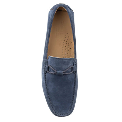 Marlin Blue Suede Driving Shoe - To Boot New York