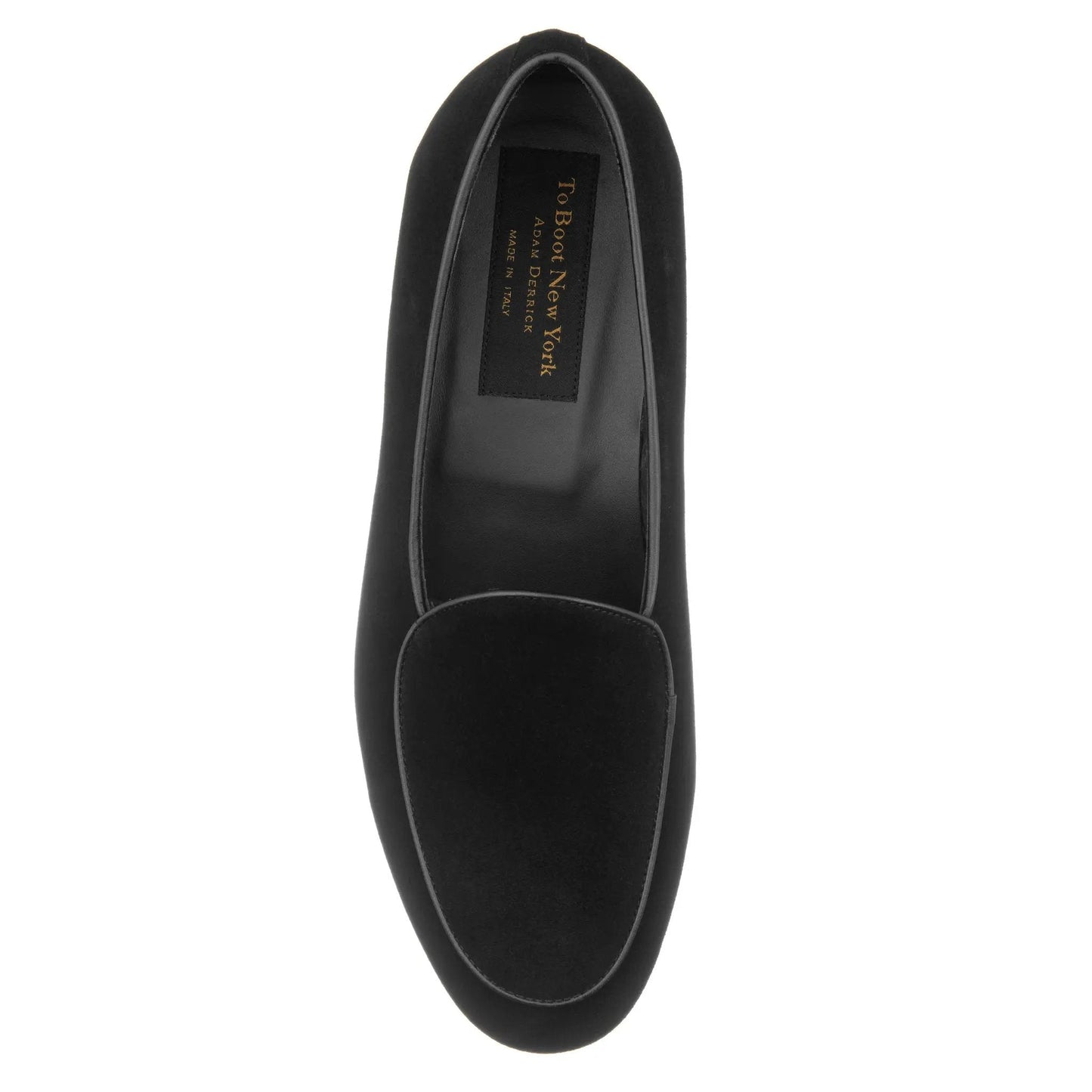 Gallagher Black Suede Belgian Loafer - To Boot New York
