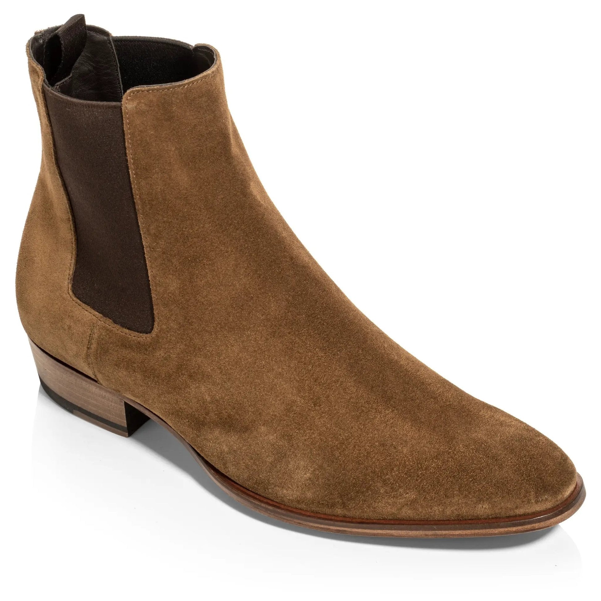 Shawn Mid Brown Suede Chelsea Boot - To Boot New York