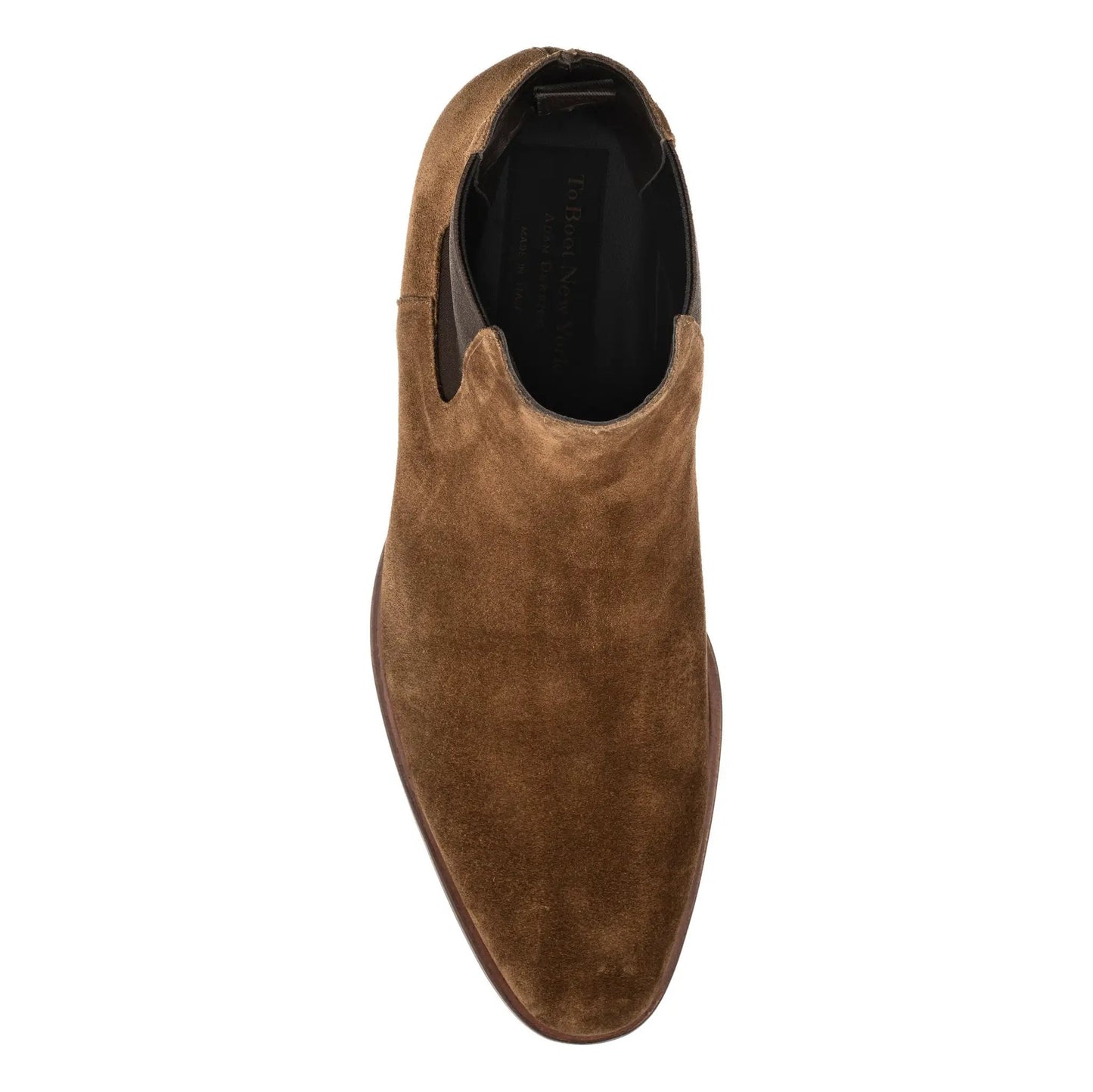 Shawn Mid Brown Suede Chelsea Boot - To Boot New York
