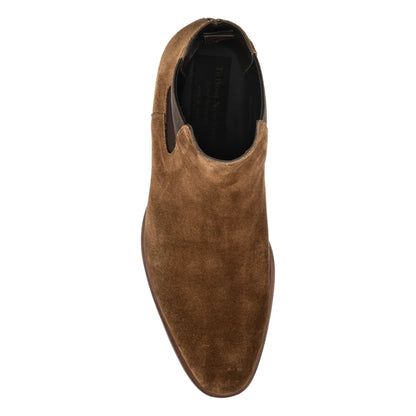 Shawn Mid Brown Suede Chelsea Boot - To Boot New York