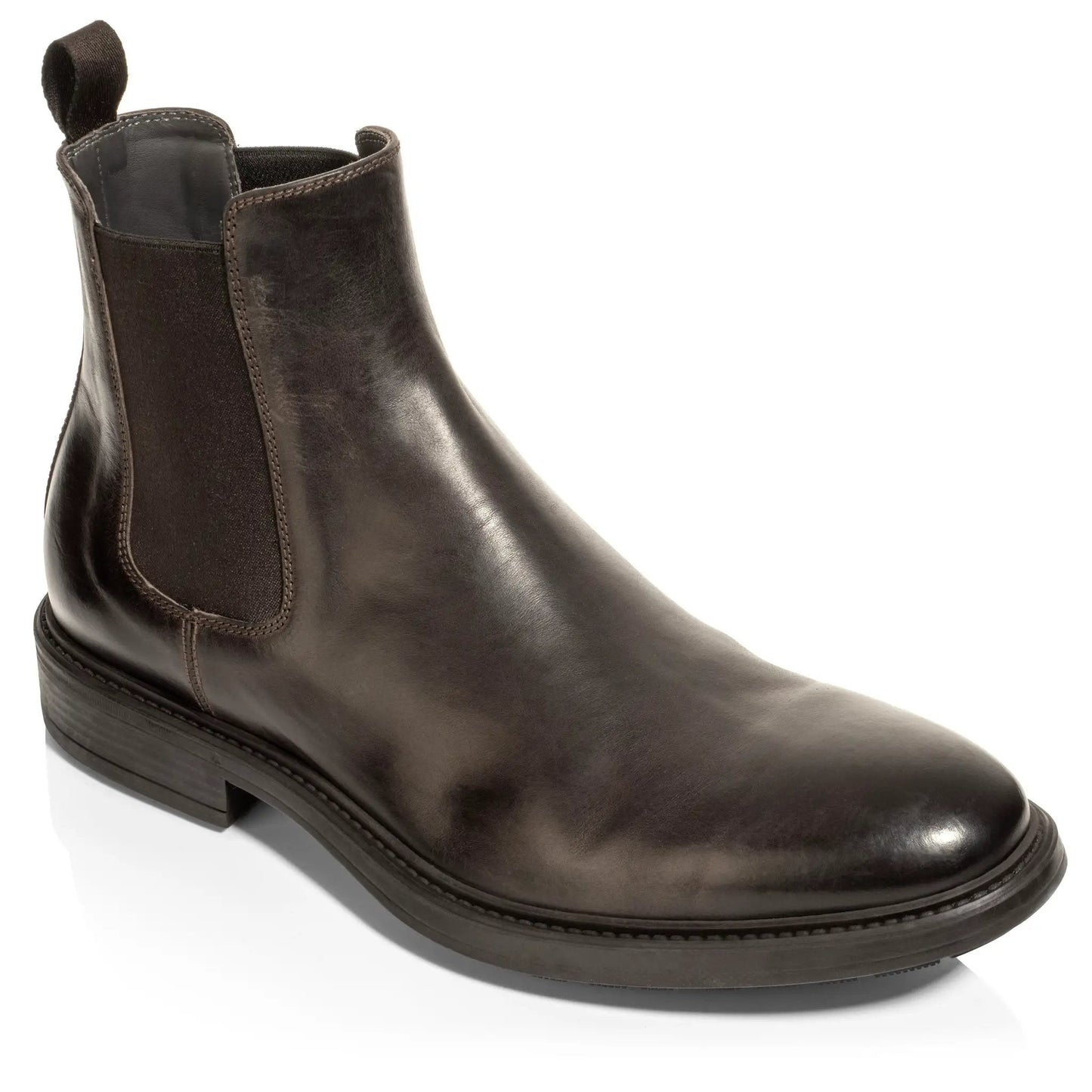 Largo Dark Brown Calf Chelsea Boot - To Boot New York