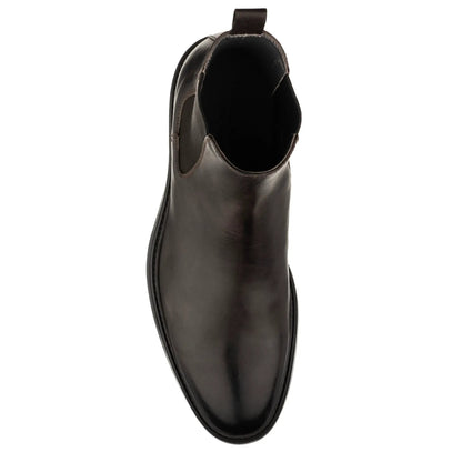 Largo Dark Brown Calf Chelsea Boot - To Boot New York