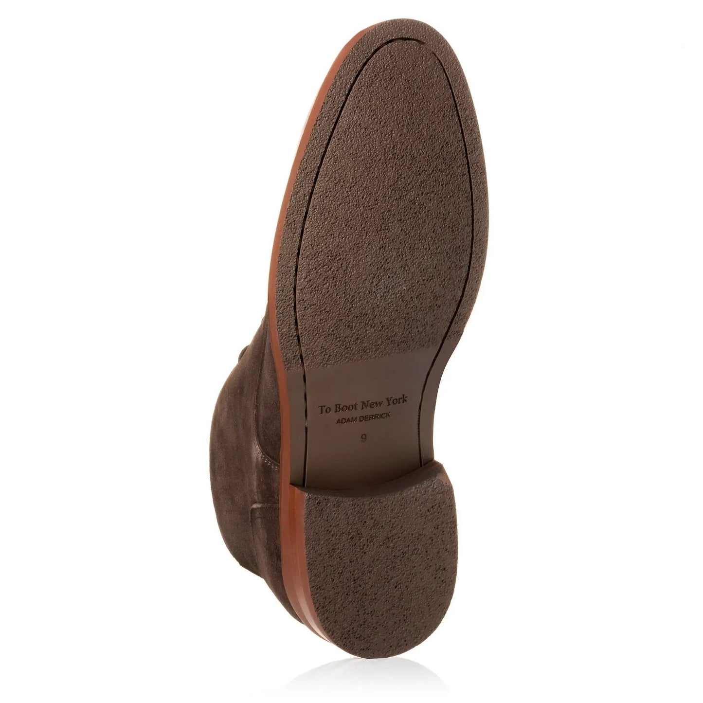 Parker Dark Brown Suede Apron Toe Chukka Boot - To Boot New York