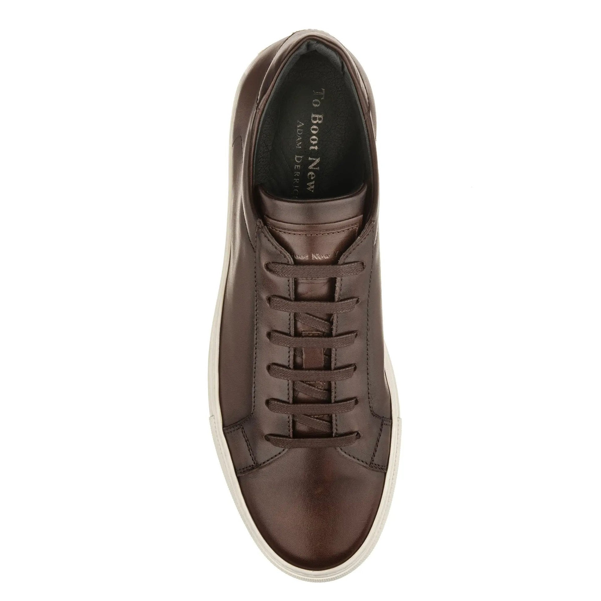 Pescara Dark Brown Calf Sneaker - To Boot New York