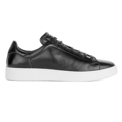 Randolph Black Nappa Soft Calf Leather Sneaker - To Boot New York