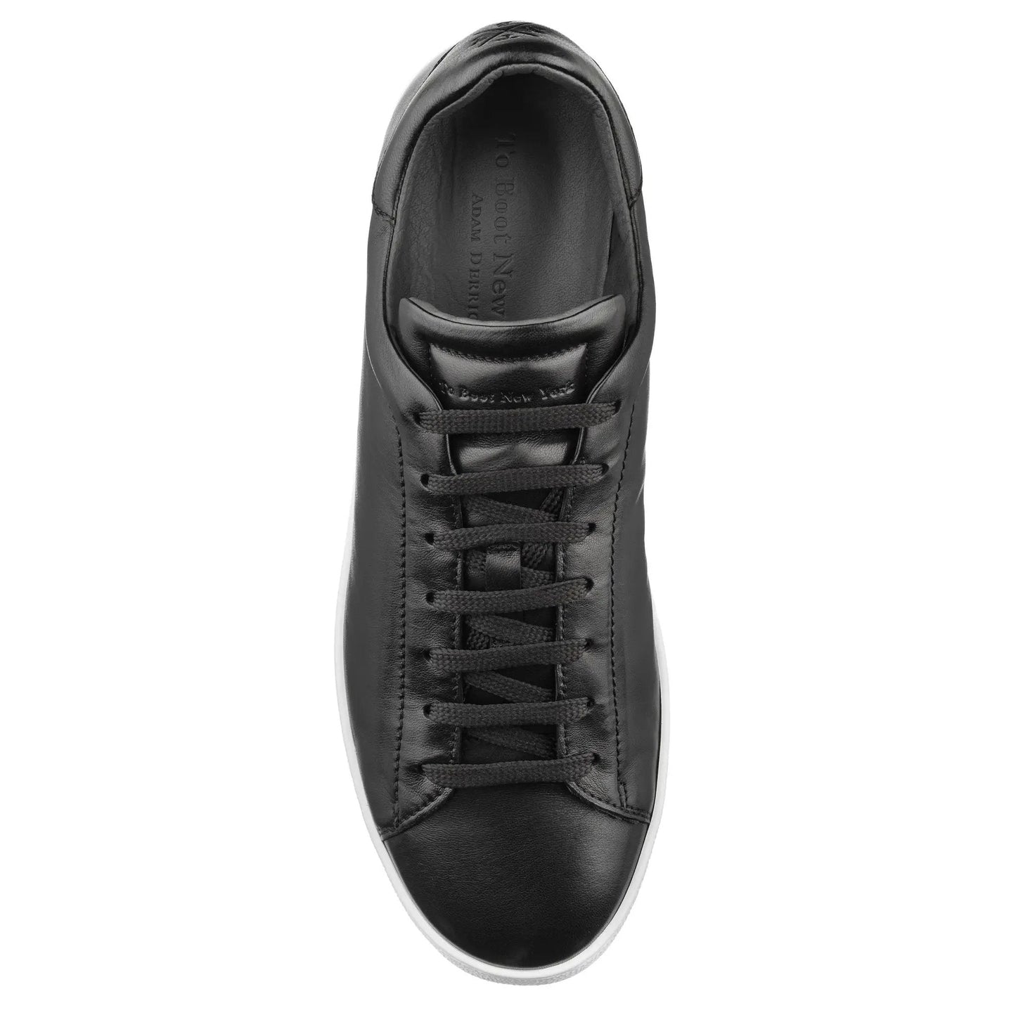 Randolph Black Nappa Soft Calf Leather Sneaker - To Boot New York
