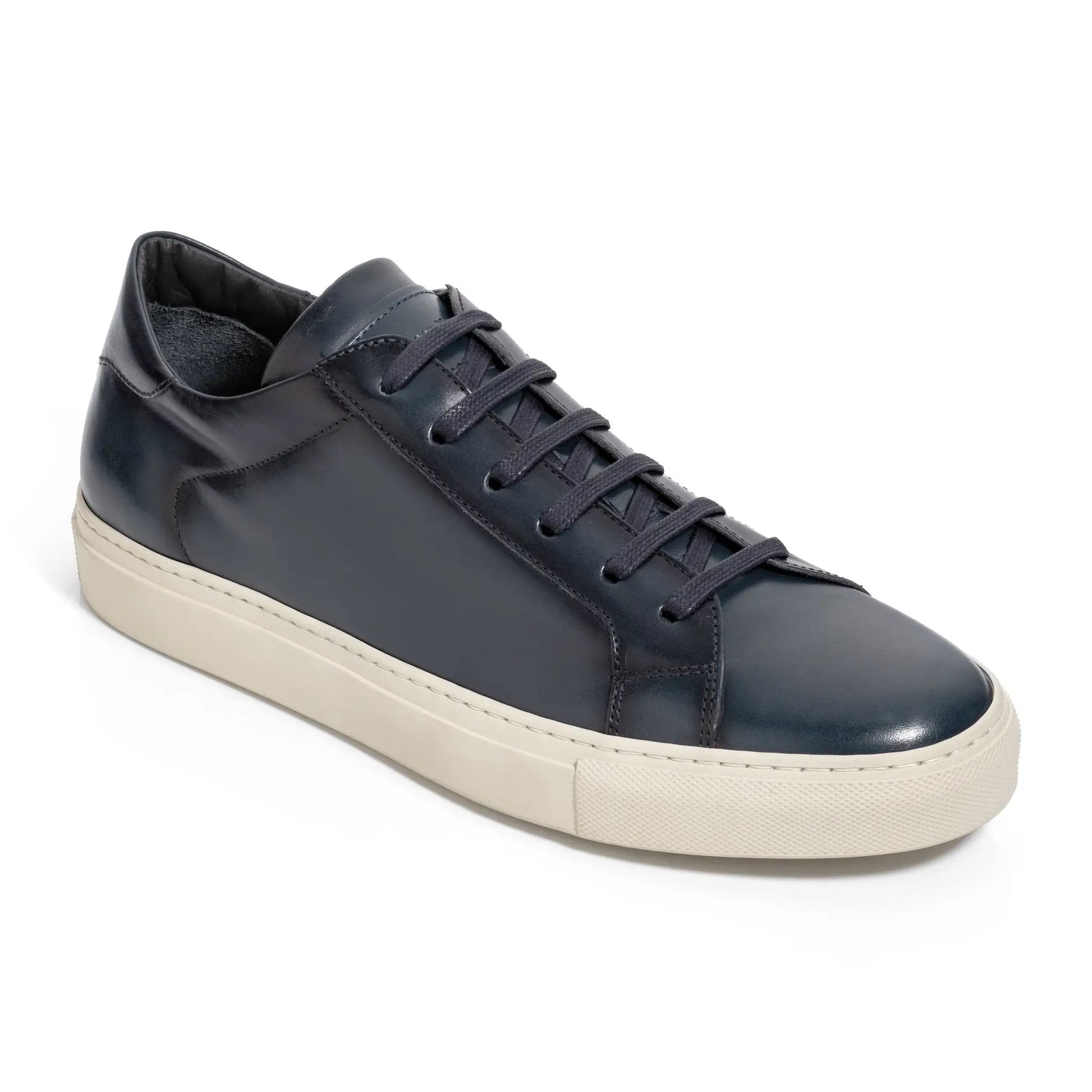 Pescara Navy Blue Calf Sneaker - To Boot New York