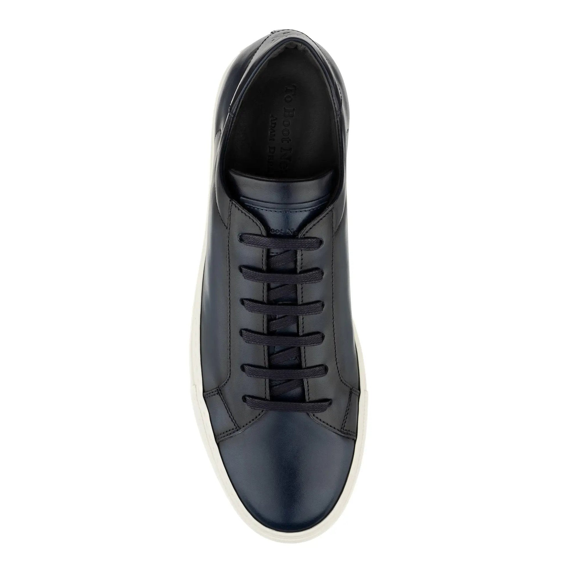 Pescara Navy Blue Calf Sneaker - To Boot New York