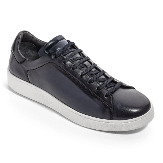 Randolph Navy Nappa Soft Calf Leather Sneaker - To Boot New York