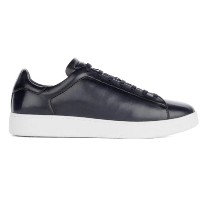 Randolph Navy Nappa Soft Calf Leather Sneaker - To Boot New York