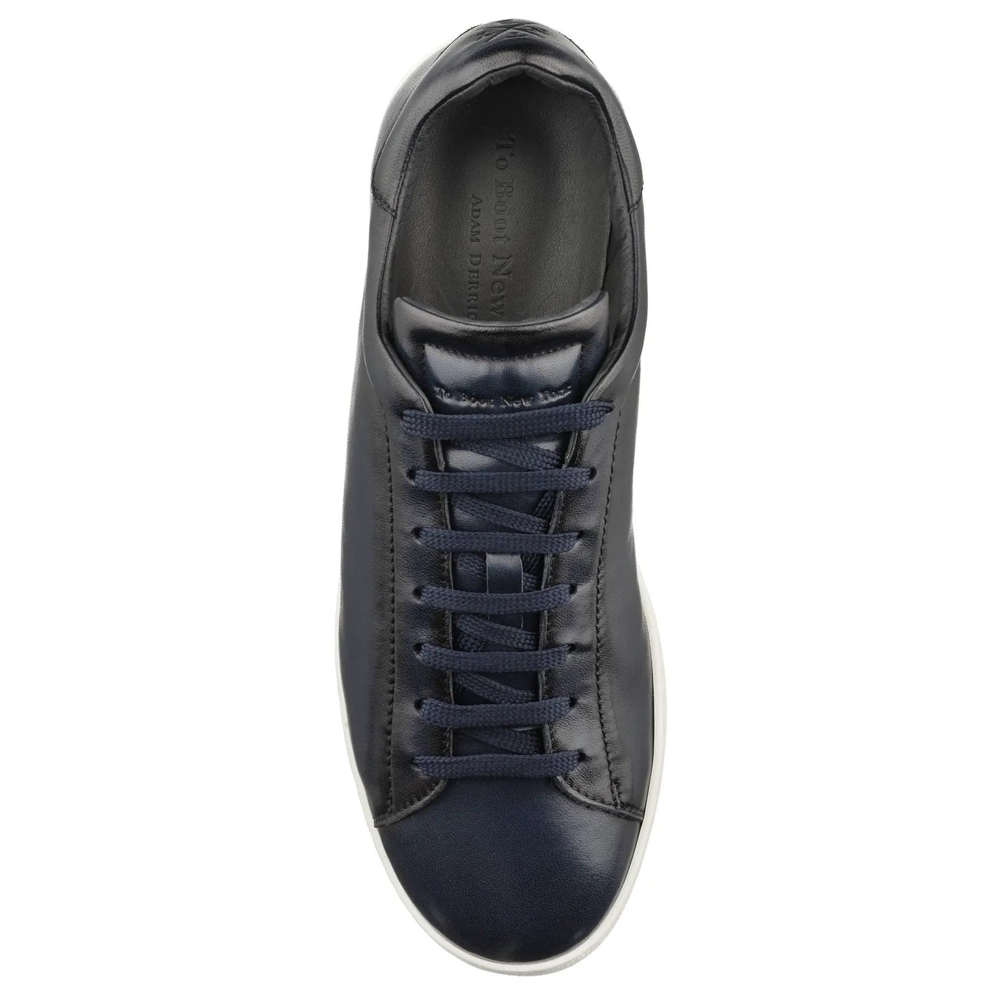 Randolph Navy Nappa Soft Calf Leather Sneaker - To Boot New York