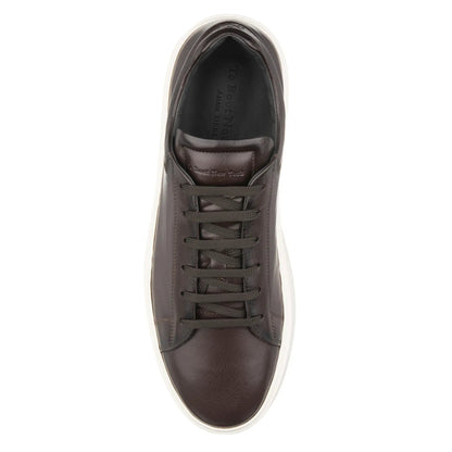Rocco Dark Brown Soft Calf Leather Sneaker - To Boot New York