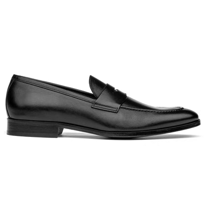 Tesoro Black Calf Slip-on Penny Loafer - To Boot New York