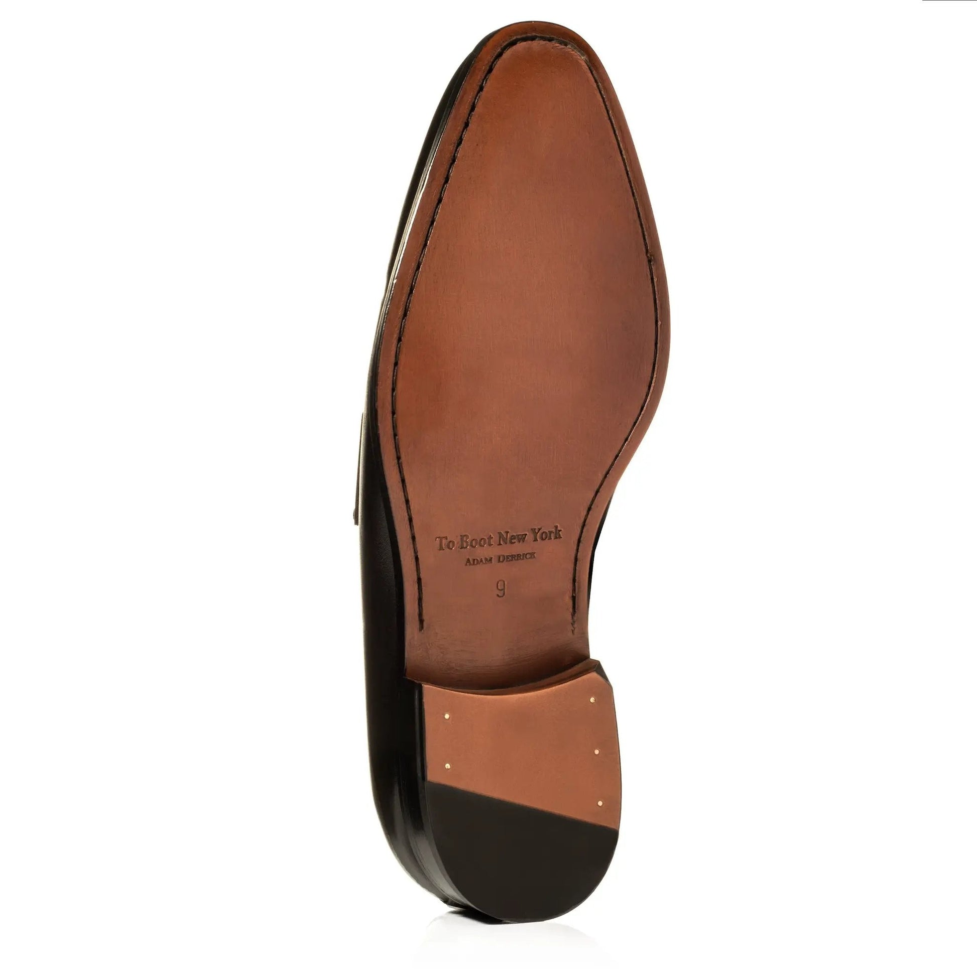 Tesoro Black Calf Slip-on Penny Loafer - To Boot New York