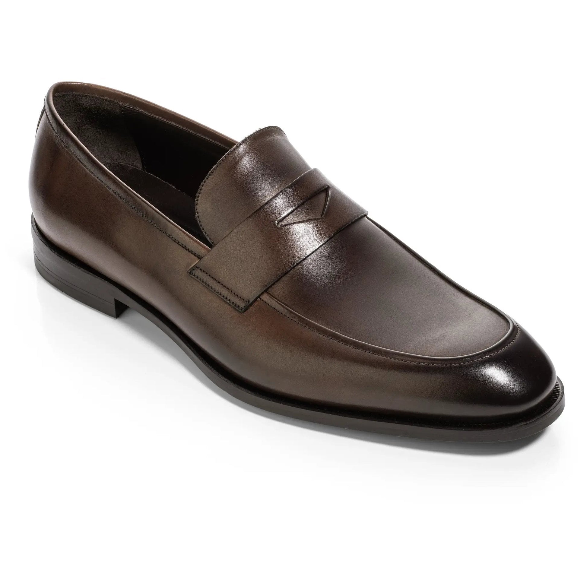 Jagger Dark Brown Calf Penny Loafer - To Boot New York