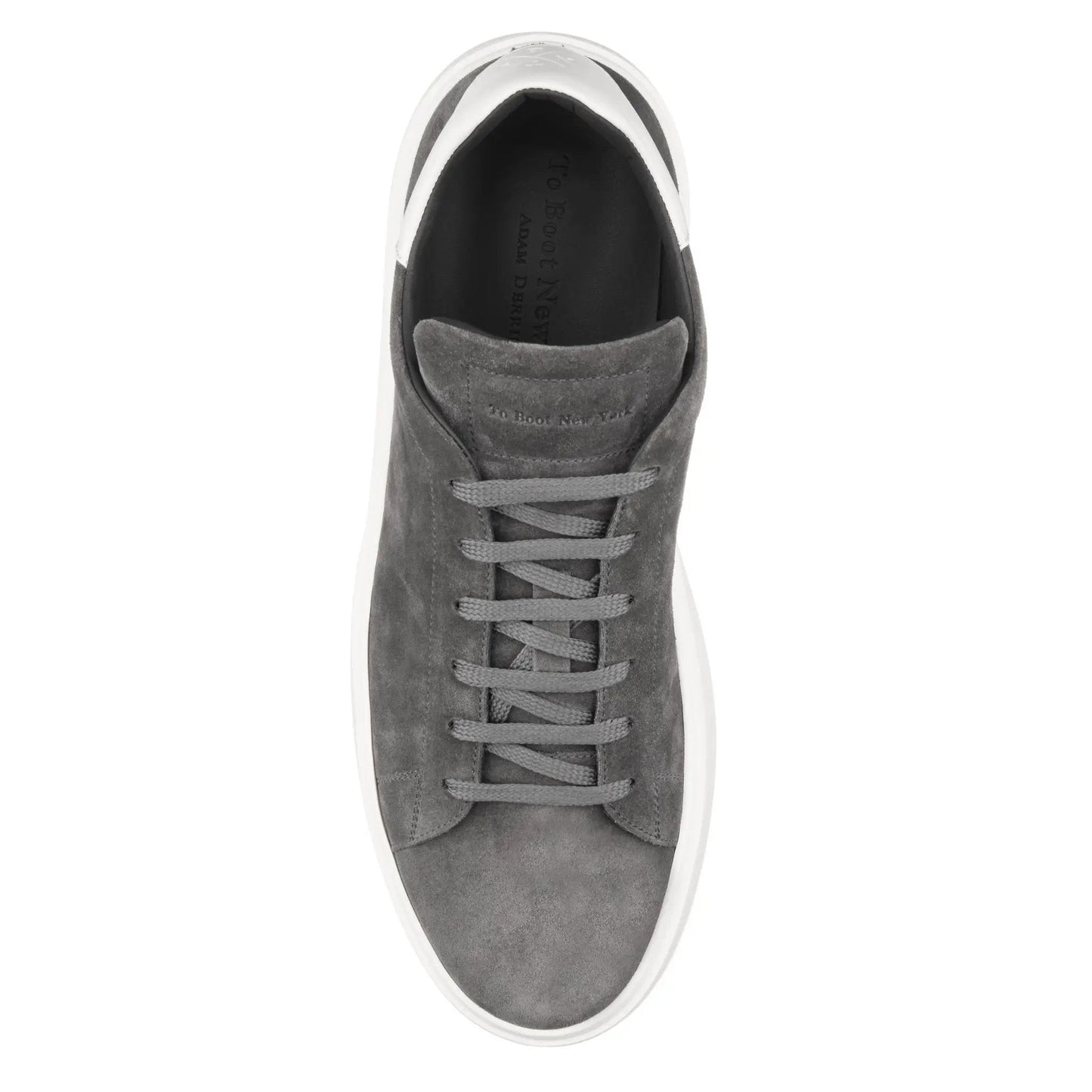 Mathis Grey/White Suede Sneaker - To Boot New York