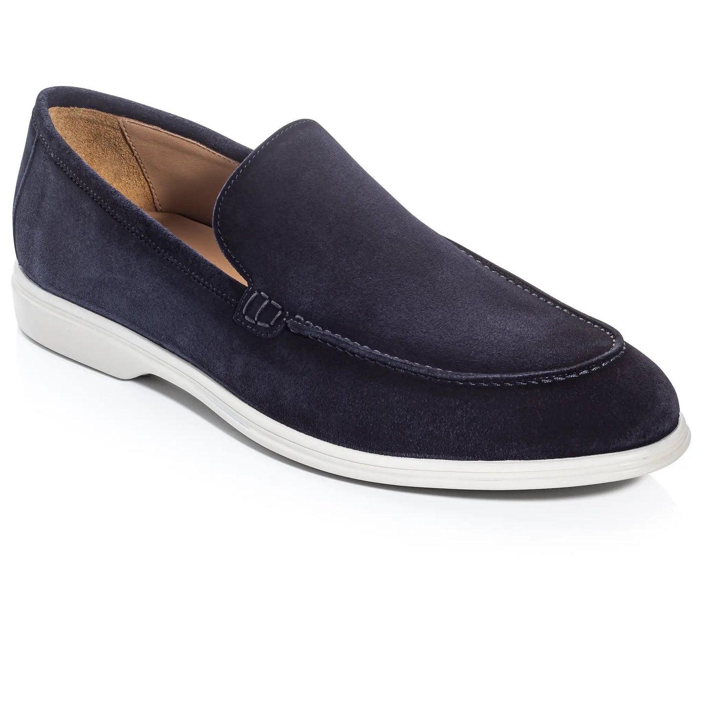Montage Navy Suede Slip-On Loafer - To Boot New York