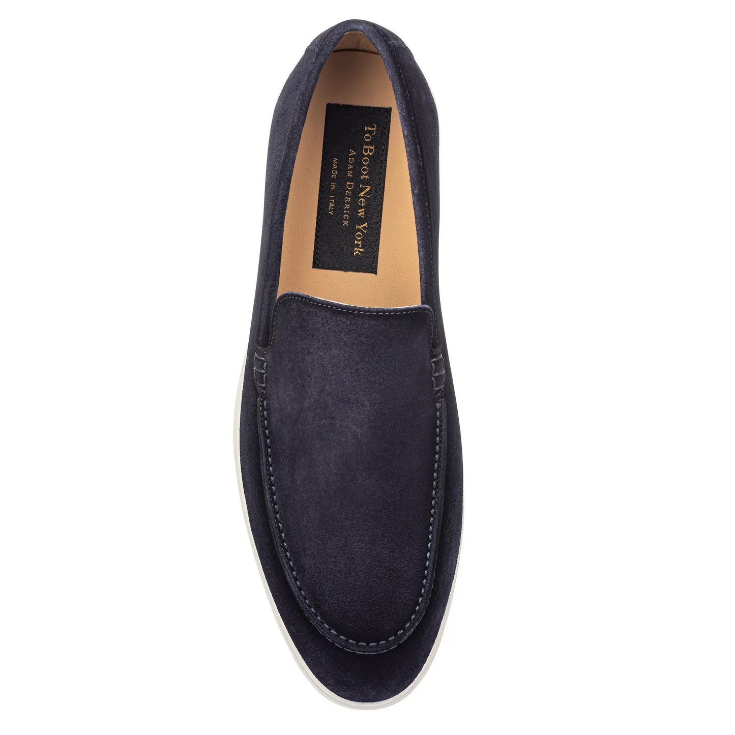 Montage Navy Suede Slip-On Loafer - To Boot New York