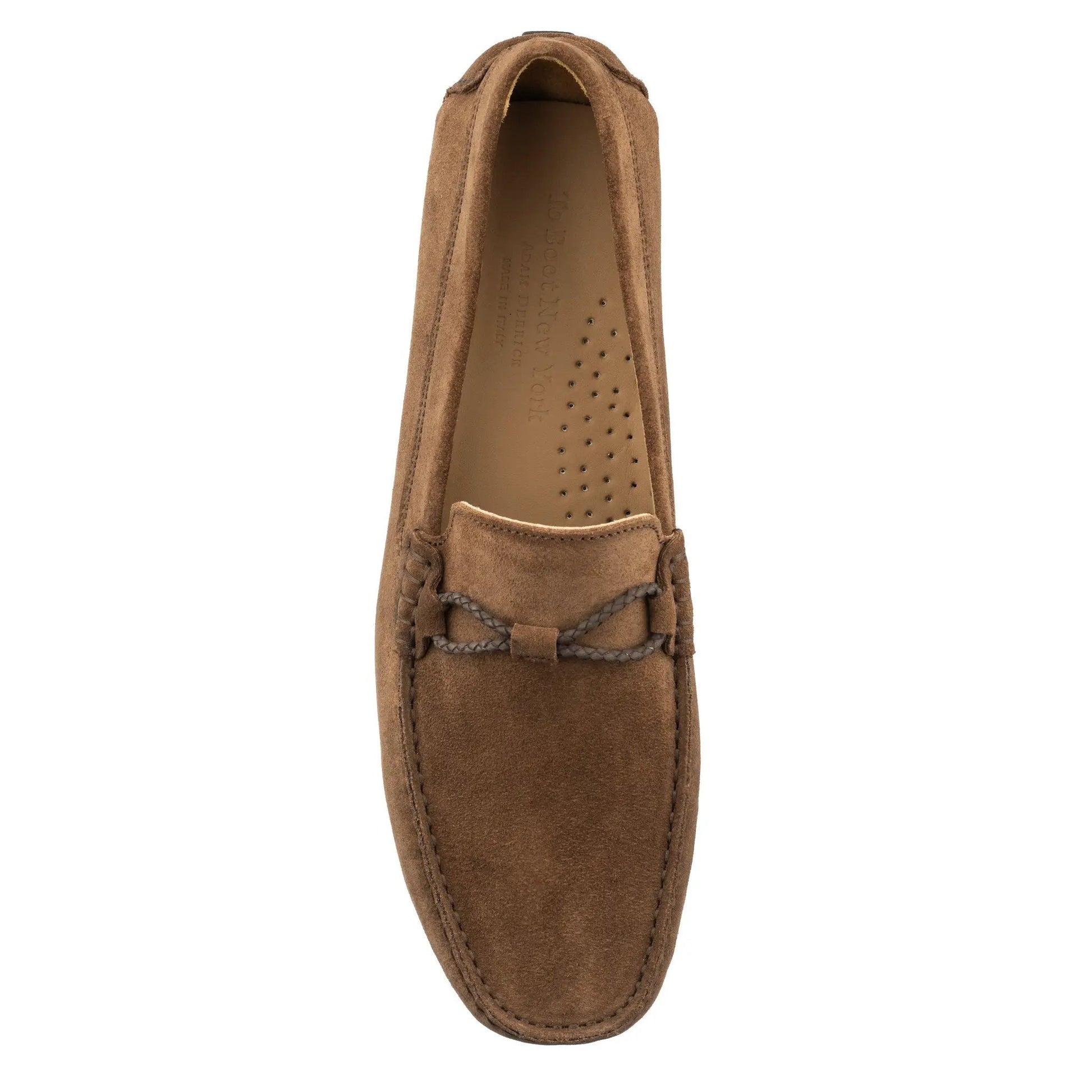Marlin Mid Brown Suede Driving Shoe - To Boot New York