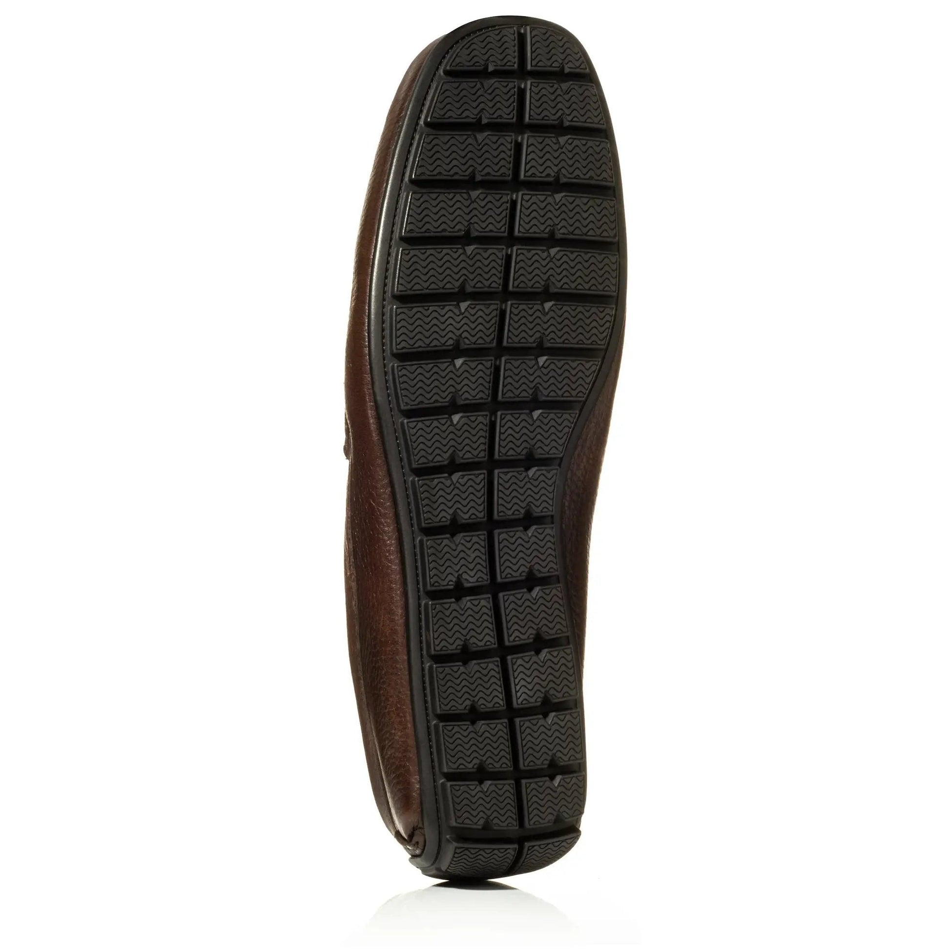 Vieques Mid Brown Deerskin Penny Driving Loafer - To Boot New York
