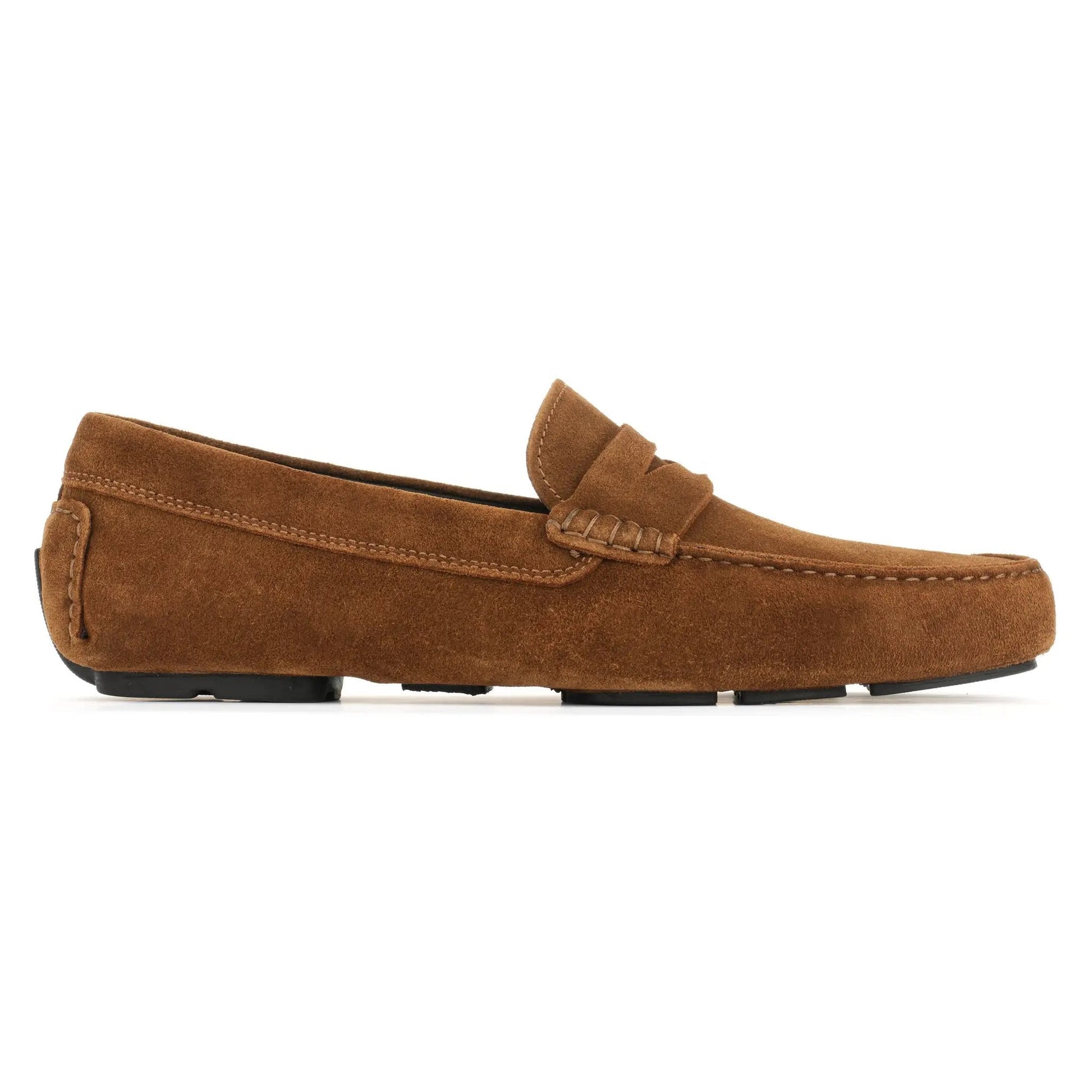 Mitchum Mid-Brown Suede Driving Shoe - To Boot New York