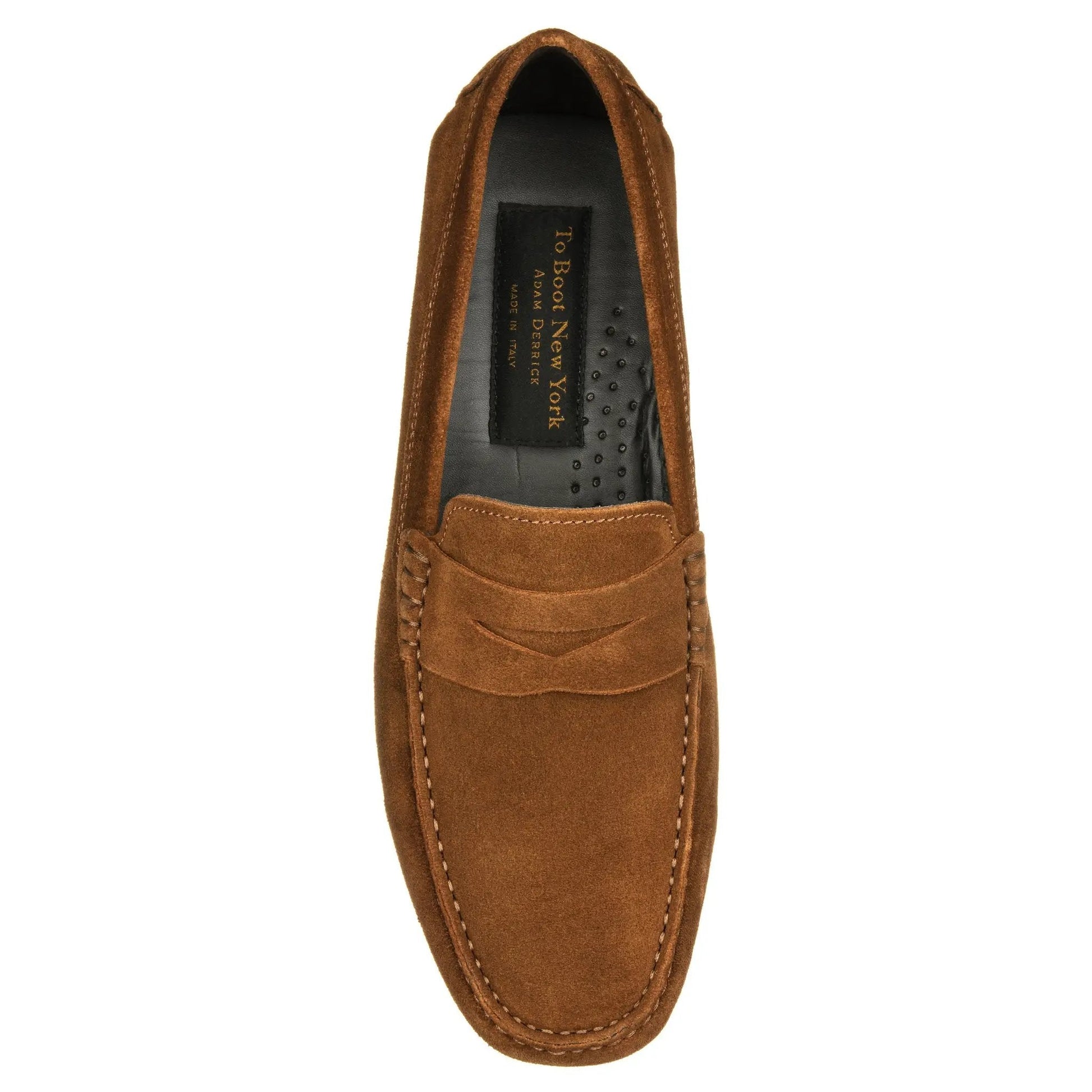 Mitchum Mid-Brown Suede Driving Shoe - To Boot New York