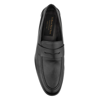 Ravello Black Penny Moccasin Slip-On - To Boot New York