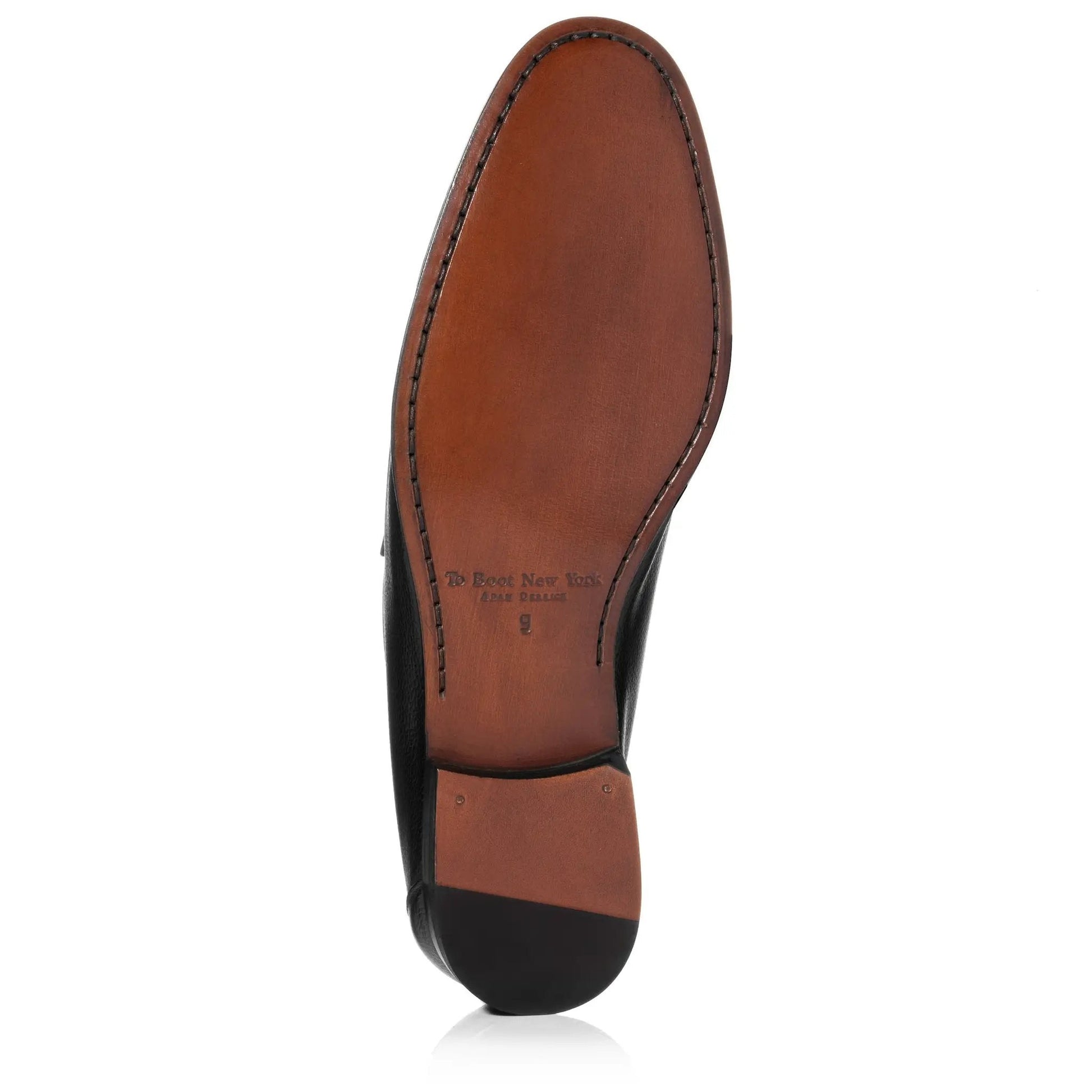 Ravello Black Penny Moccasin Slip-On - To Boot New York