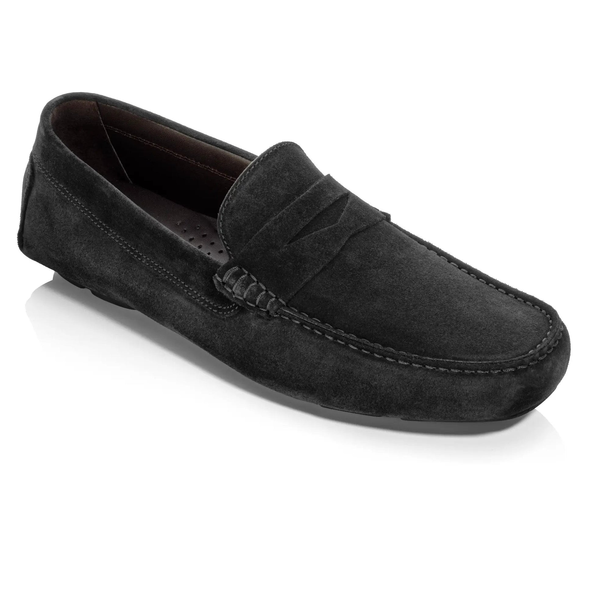 Mitchum Black Suede Driving Shoe - To Boot New York