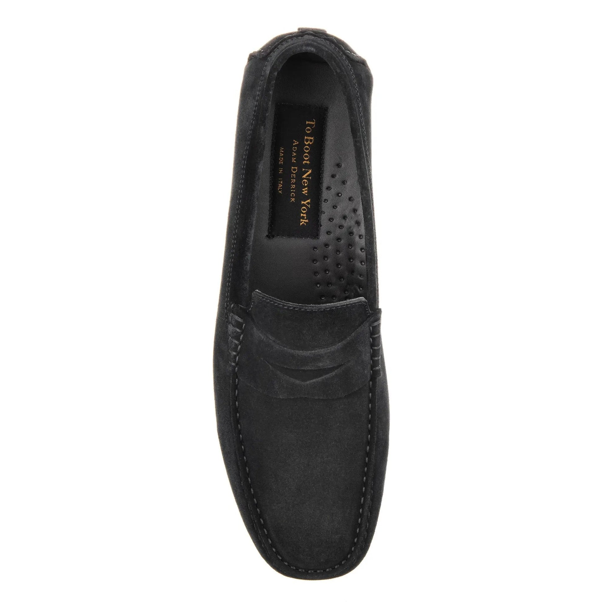 Mitchum Black Suede Driving Shoe - To Boot New York