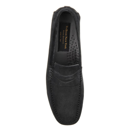 Mitchum Black Suede Driving Shoe - To Boot New York