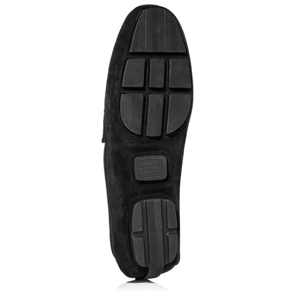 Mitchum Black Suede Driving Shoe - To Boot New York