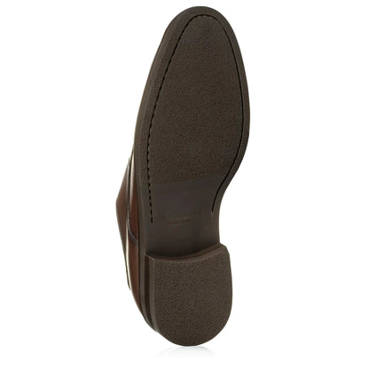 Dustin Brown Leather Plain Toe Lace-Up Oxford - To Boot New York