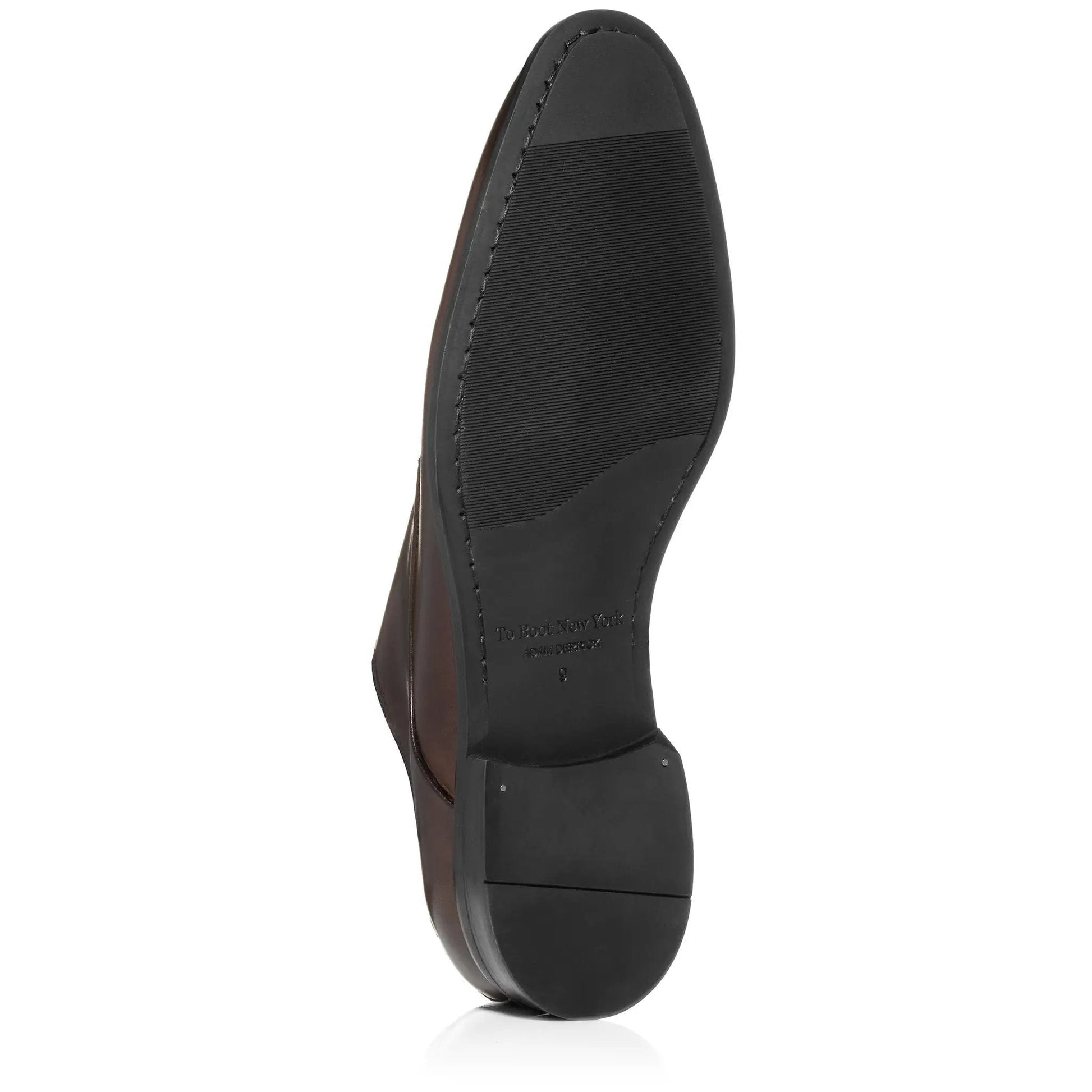 Parsons Dark Brown Calf Leather Derby Oxford - To Boot New York