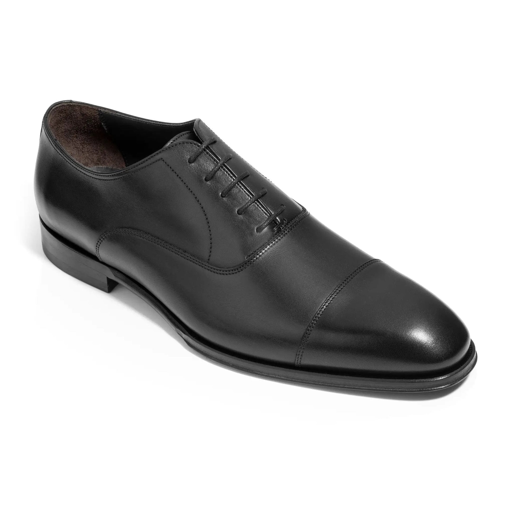 Nico Black Calf Leather Cap Toe Oxford - To Boot New York