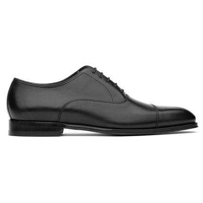 Nico Black Calf Leather Cap Toe Oxford - To Boot New York