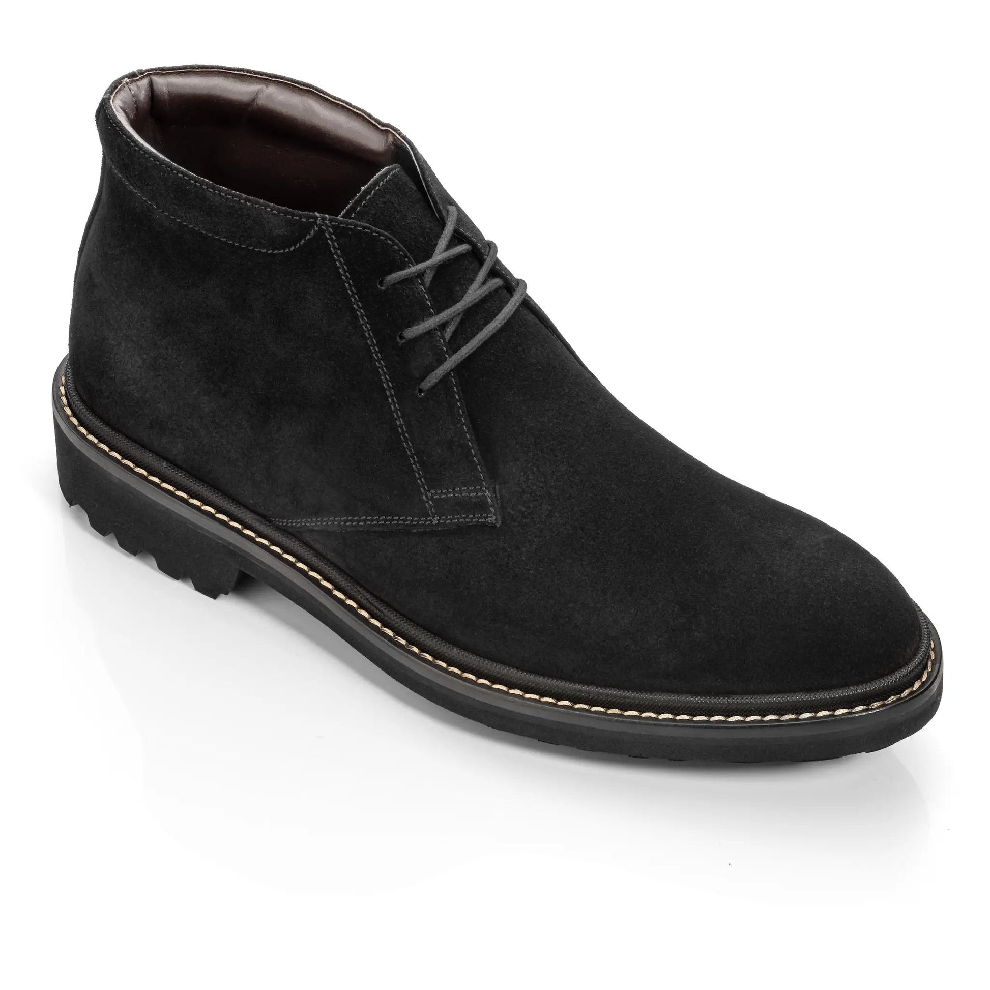 Javier Black Suede Chukka Desert Boot - To Boot New York