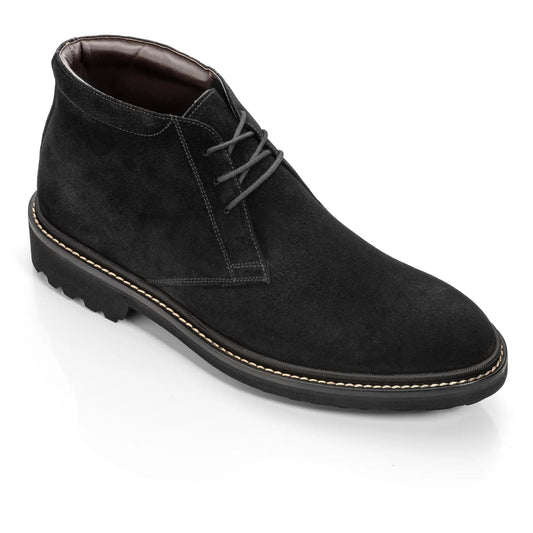 Javier Black Suede Chukka Desert Boot - To Boot New York